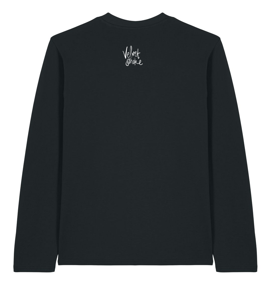 Black Printed Long Sleeve T Shirt