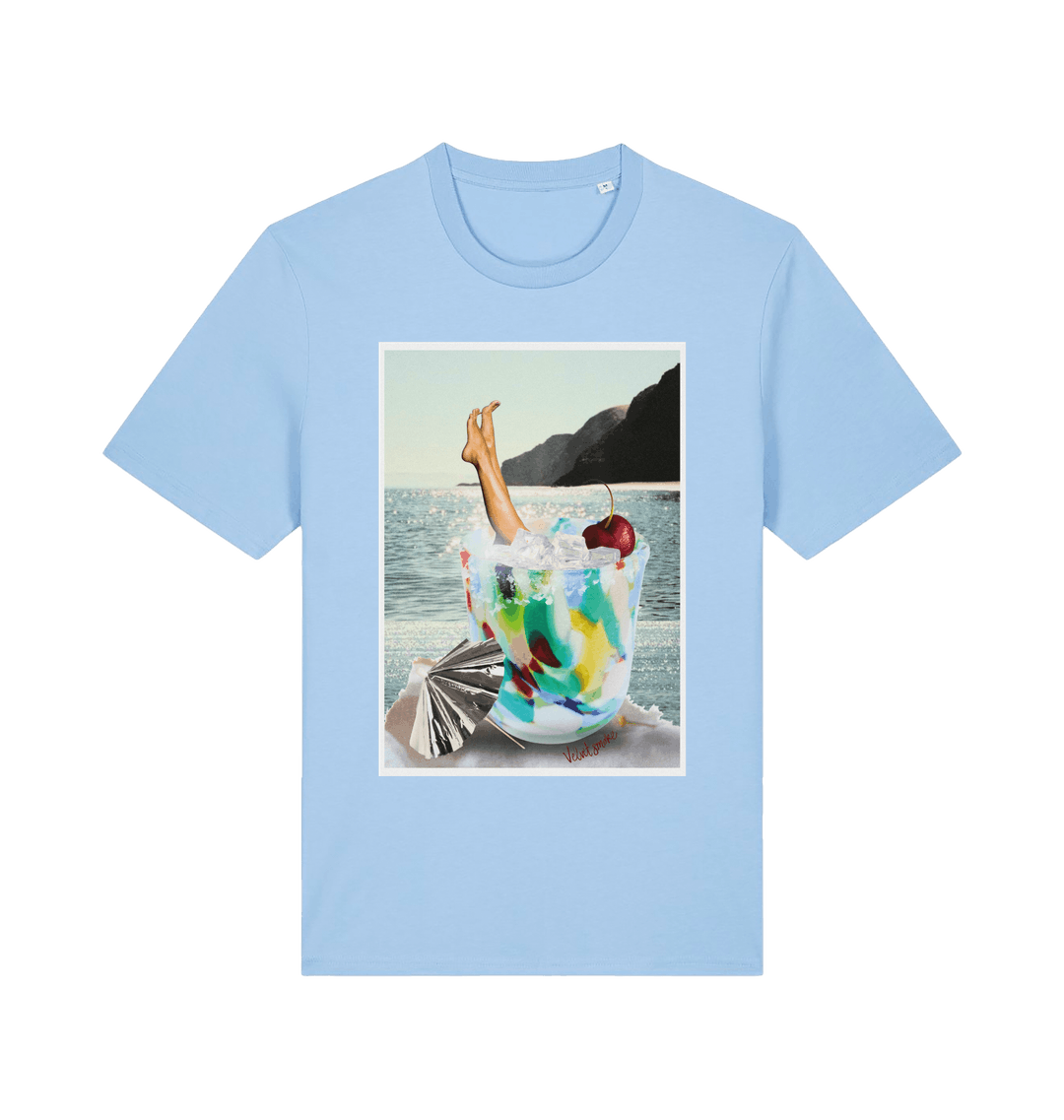 Blue Soul Printed T-shirt