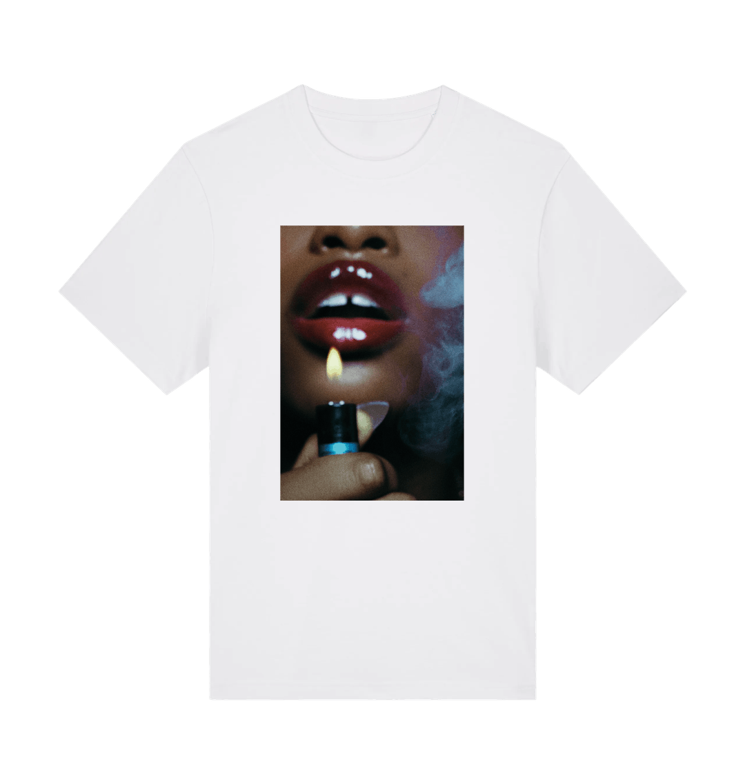 White Printed T-shirt