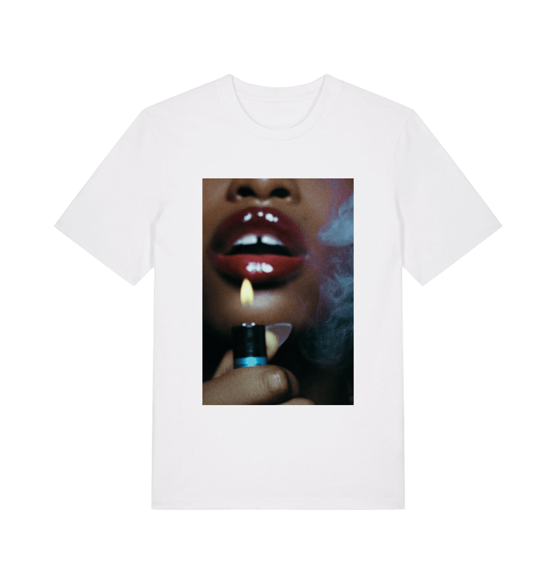 White Printed T-shirt