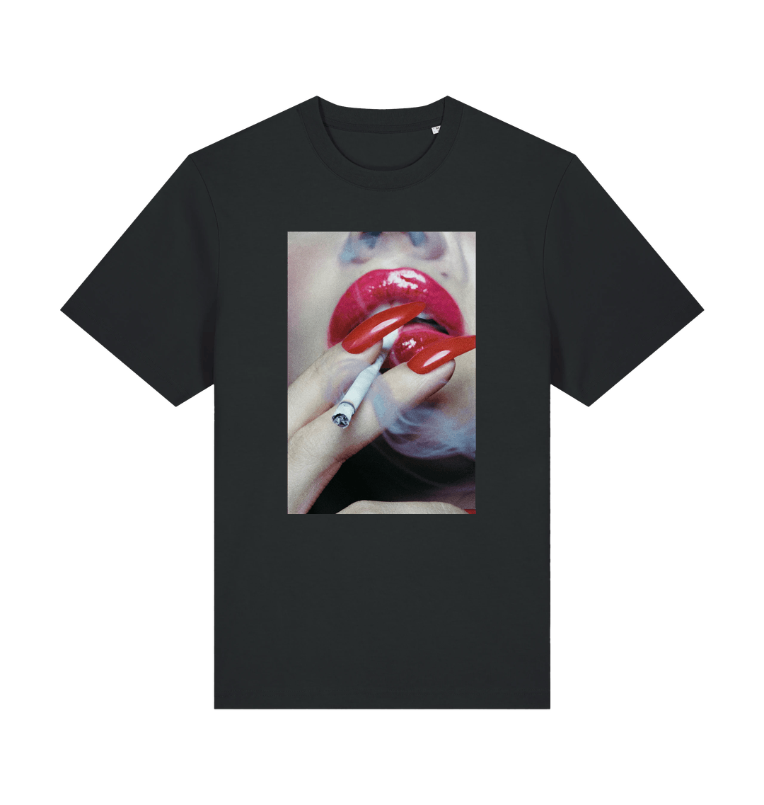 Black Printed T-shirt