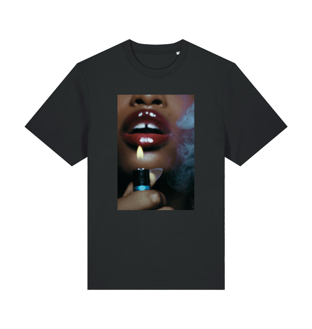 Black Printed T-shirt
