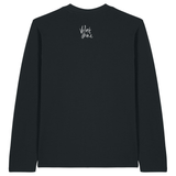 Black Printed Long Sleeve T Shirt