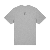 Heather Grey Printed T-shirt Back