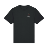 Black Printed T-shirt Front