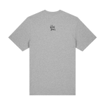 Heather Grey Printed T-shirt Back