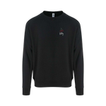 Jet Black Printed Sweater