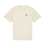 Natural Raw Printed T-shirt Front