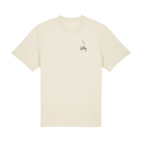 Natural Raw Printed T-shirt Front