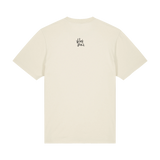 Natural Raw Printed T-shirt Back