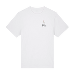 White Printed T-shirt Front