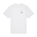 White Printed T-shirt Front