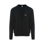 Jet Black Printed Sweater