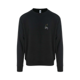 Jet Black Printed Sweater