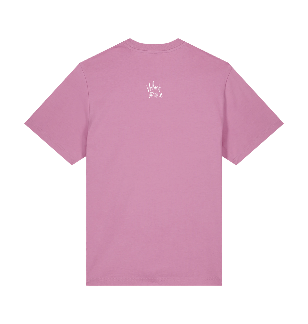 Bubble Pink Printed T-shirt Back