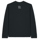 Black Printed Long Sleeve T Shirt