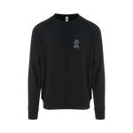 Jet Black Printed Sweater