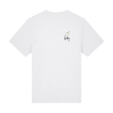 White Printed T-shirt Front