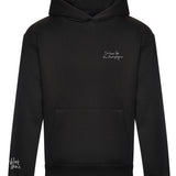 I'm here for the Champagne-Stars Black Hoodie