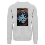 I'm here for the Champagne-Stars Heather Grey Sweatshirt