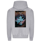 I'm here for the Champagne-Stars Heather Grey Hoodie