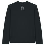 Black Printed Long Sleeve T Shirt