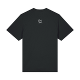 Black Printed T-shirt Back