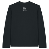 Black Printed Long Sleeve T Shirt