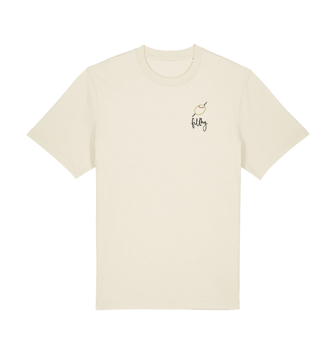Natural Raw Printed T-shirt Front