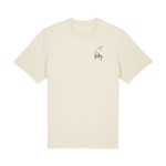 Natural Raw Printed T-shirt Front