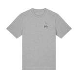 Heather Grey Printed T-shirt Front