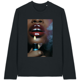 Black Printed Long Sleeve T Shirt