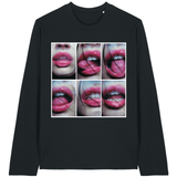 Black Printed Long Sleeve T Shirt